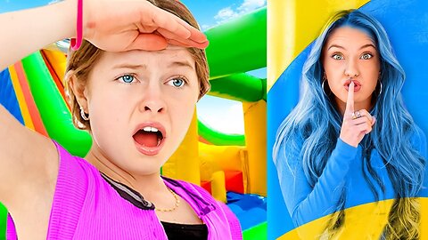 Extreme Hide & Seek In World's Largest Bounce House!