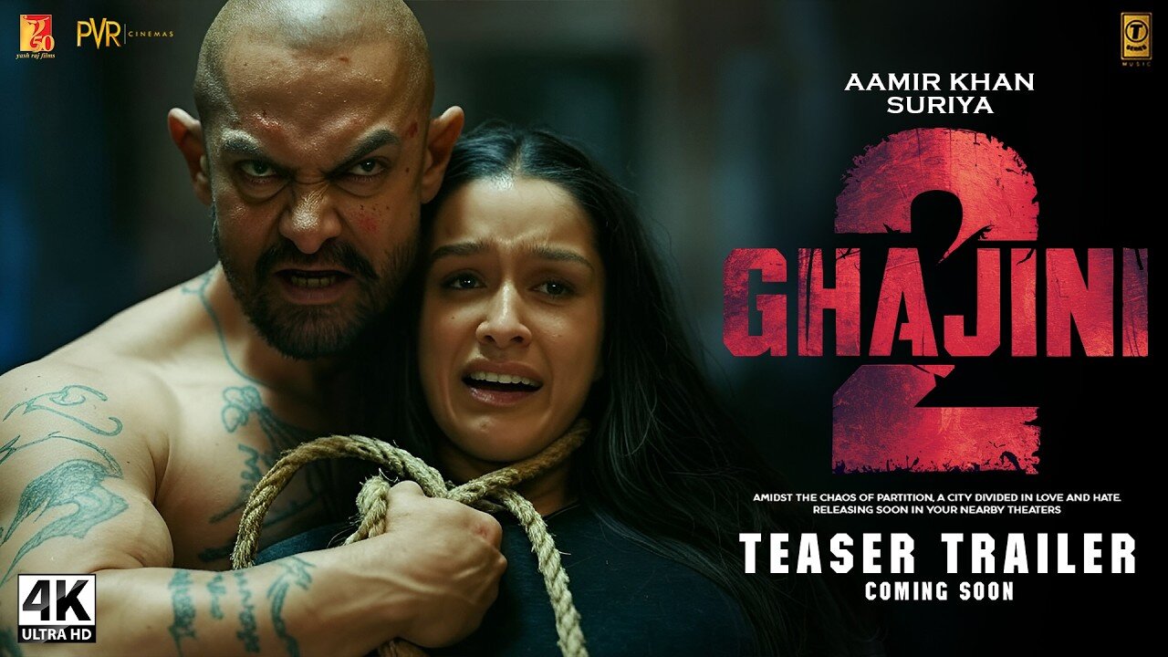GHAJINI 2 : The Last - Official Trailer | Aamir Khan, Shraddha Kapoor | Ghajini Full Movie | 2025