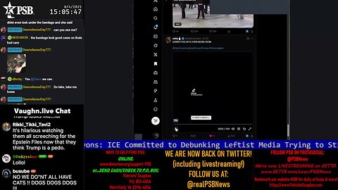 2025-08-04 15:01 EDT - The PATRIOTski Tavern: