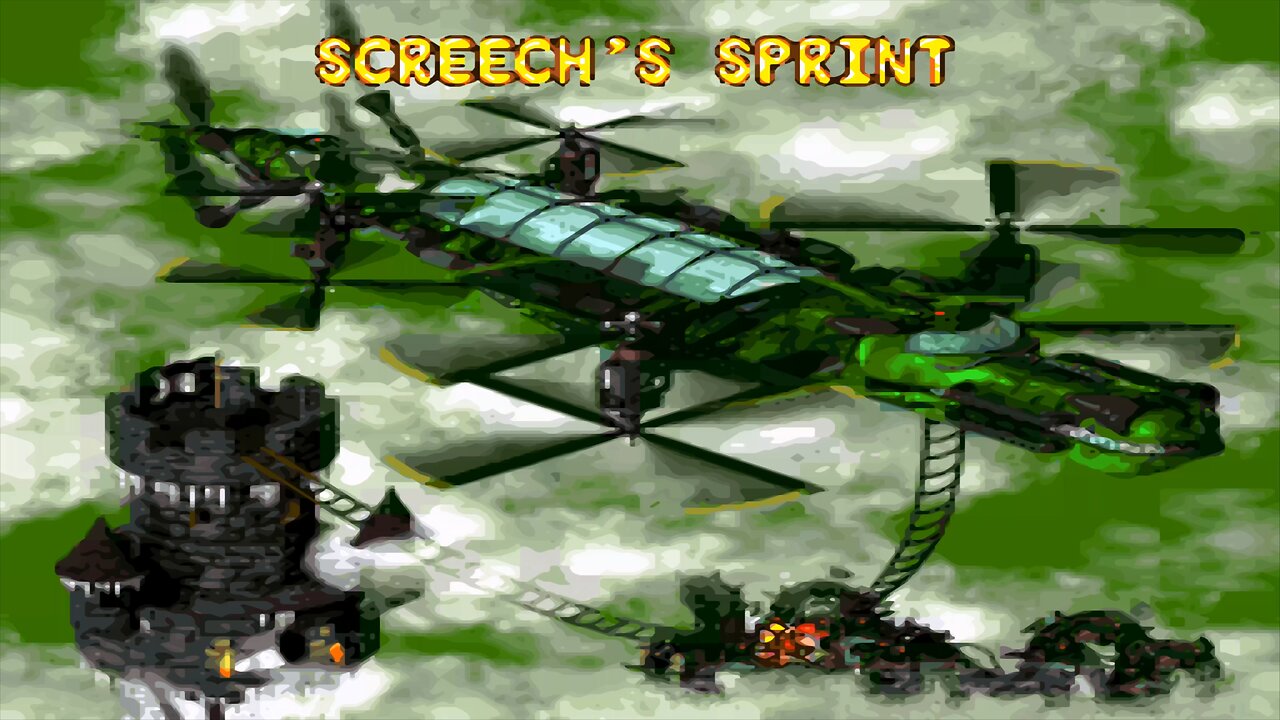 DONKEY KONG COUNTRY 2™ : DIDDY'S KONG QUEST™ / ACT 7. THE FLYING KROCK / A7#1. SCREECH'S SPRINT! DK