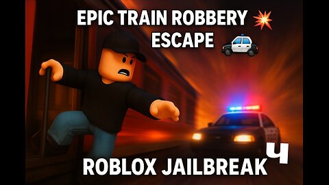 Relax and enjoy the fun of stealing a 🚂 moving train or 💎 diamonds | Roblox Jailbreak Short