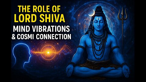 How Lord Shiva Controls Mind Vibrations & Cosmic Ener