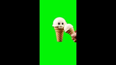 Niche Desserts Eating Themselves | Green Screen #niche #aifruit #cake #icecream #ai #asmr #relax
