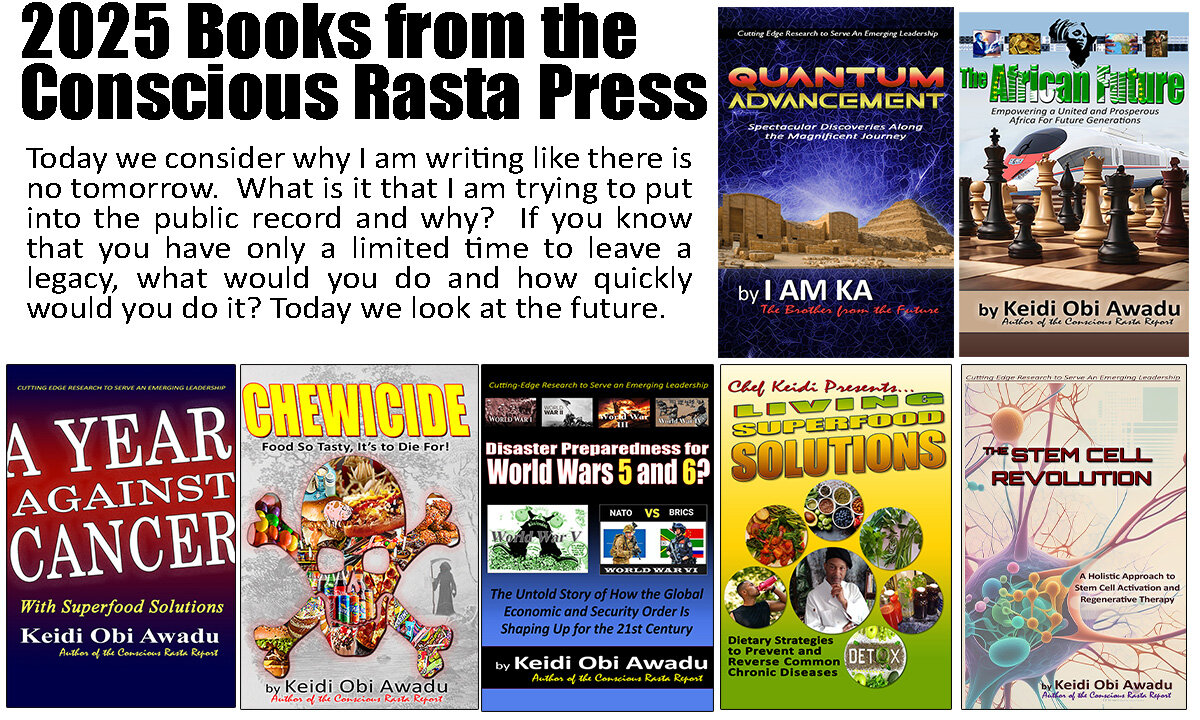 2025 Books from the Conscious Rasta Press