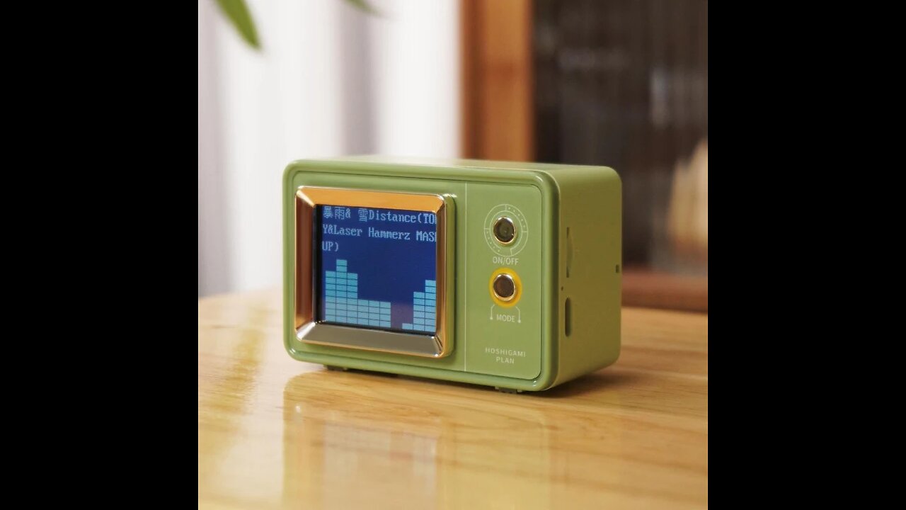Retro Time Display Bluetooth Speaker