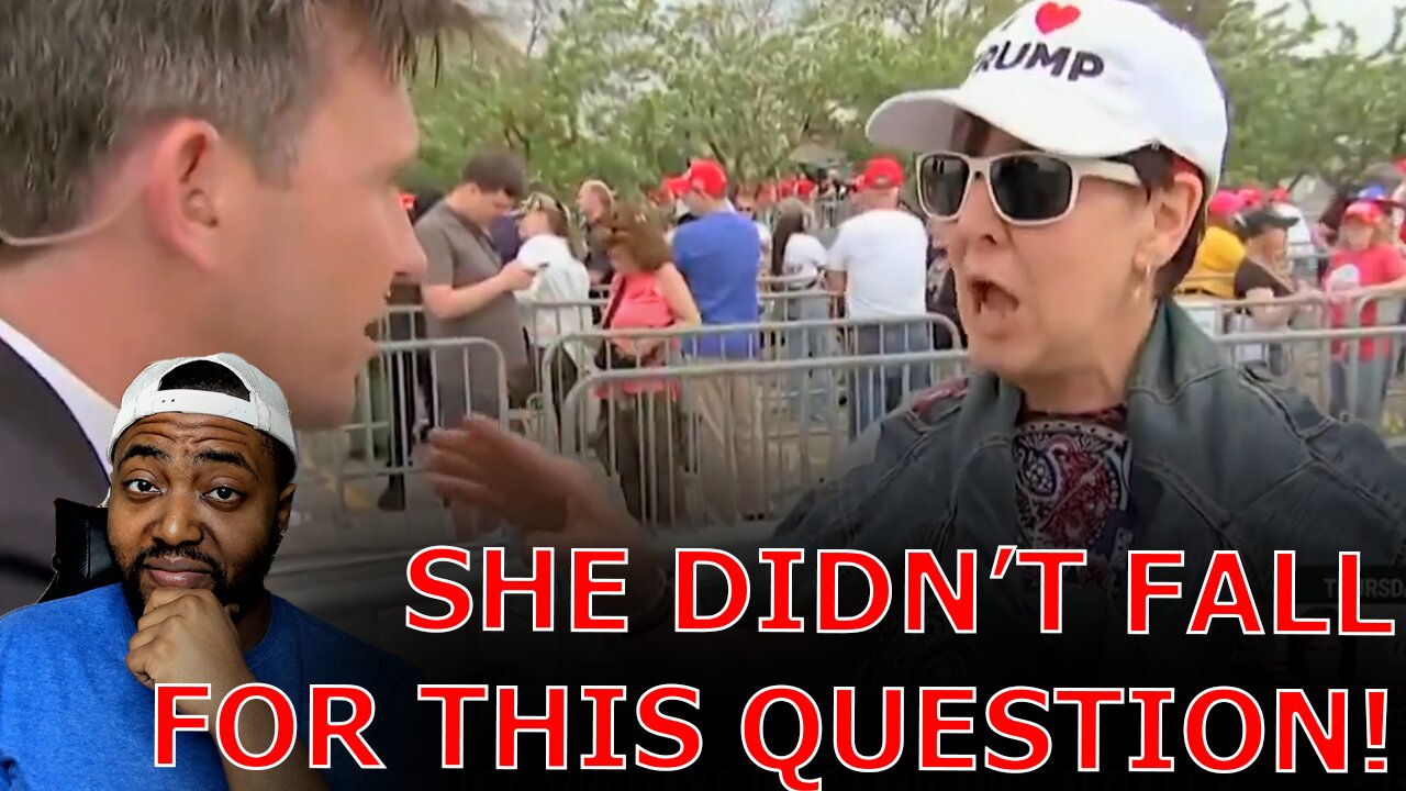MSNBC Reporter STUNNED After Trump Voter Makes Gotcha Question BACK FIRE In His FACE!