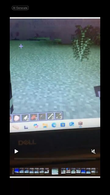 Me wearing a raincoat and rain boots in the Minecraft rain