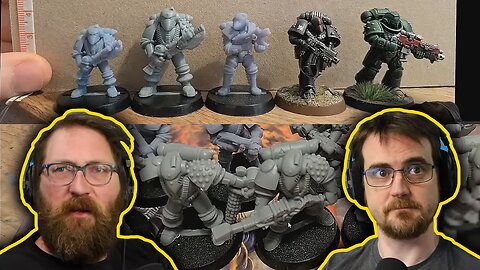 Ben did a Warhammer - Tom and Ben