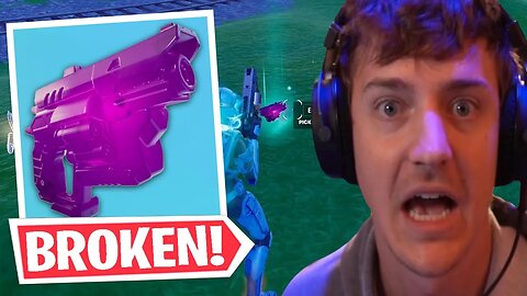 Ninja Found The Most OP Weapon In His 7 Years Of Fortnite...