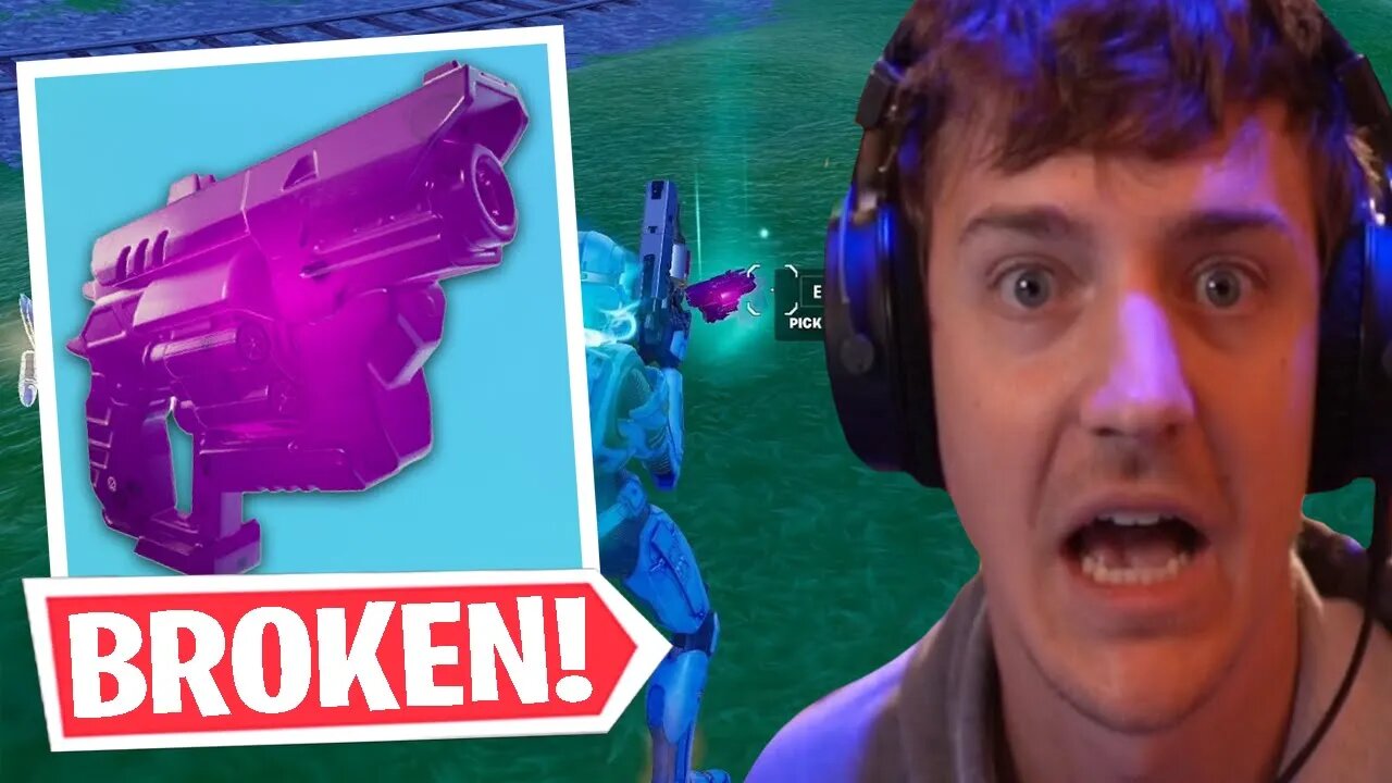 Ninja Found The Most OP Weapon In His 7 Years Of Fortnite...