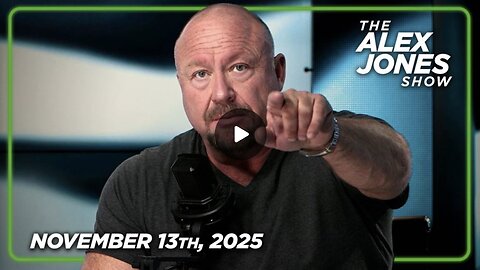 11 13 25 ALEX JONES SHOW Massie Warns FBI Is Targeting J6 Pipe Bomb Whistleblower