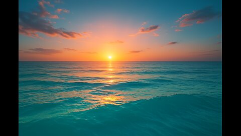 Drift Into Peace: Sunset Over the Ocean | Sleep • Relax • Meditate