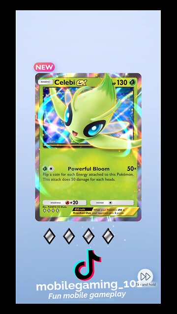 Pokémon TCG Pocket Celebi ex Unlock