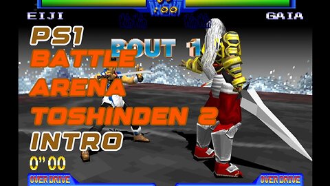 PS1 Intro - Battle Arena Toshinden 2 Arena Clash Cinematic