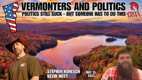 Two Vermonters agree, politics still sucks. This is all just wrong