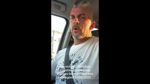 Les victimes de la liste d’Epstein et bcp d’autres listes doivent être protégés! 11/05/2025