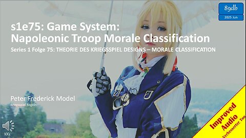 s1e75: Game System: Napoleonic Troop Morale Classification