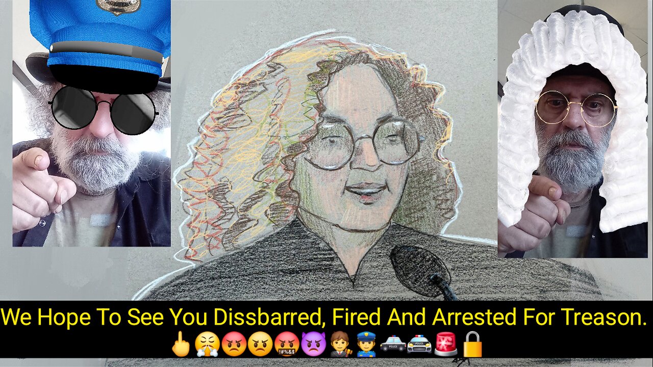 Barbara Holmes Is Despicably Treasonous. 🖕😤😡😠🤬👿🧑‍⚖️👮🚓🚔🚨🔒