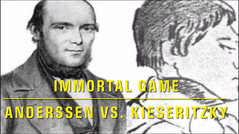 🎸 The Immortal Game: Adolf Anderssen v Lionel Kieseritzky🔥 - Official Music Video