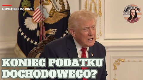 Trump: Koniec podatku dochodowego? Rekordowe cła i wielka zmiana w USA!