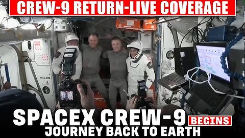 NASA astronauts Sunita Williams, Hague, Wilmore begin homecoming to Earth | SpaceX | ISS |Musk