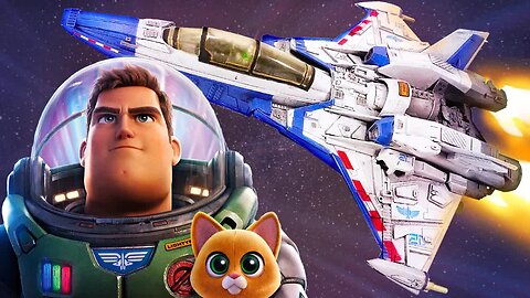 Lightyear - Let’s Make Buzz’s Ship Using Parts From Top Gun Maverick’s F-14