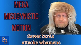 MEGA Misogynistic Motion, Sewer turtle attacks Whamens
