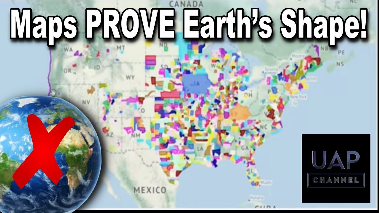 Maps PROVE Earth’s Shape