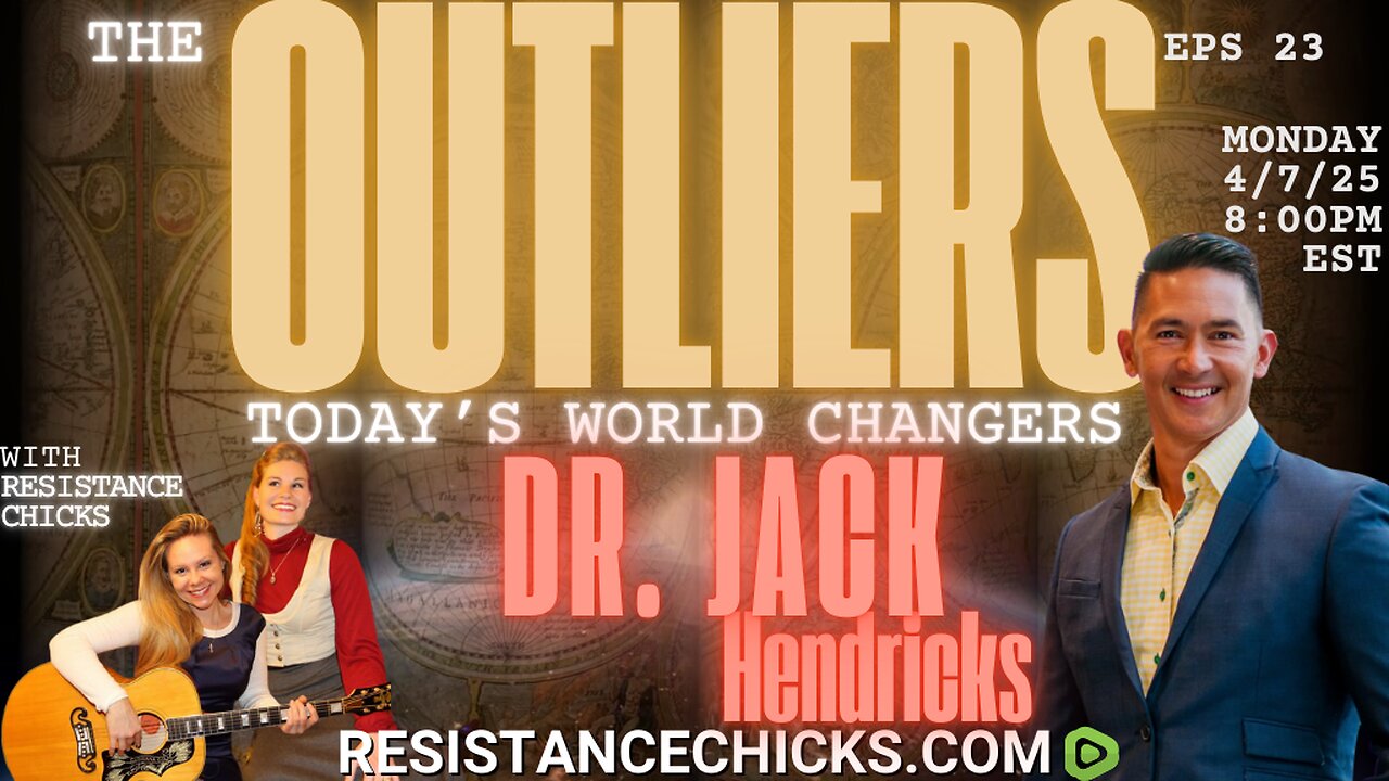 The Outliers: Dr. Jack Hendricks | Today's World Changers - Freedom From Fear! *FULL HD*