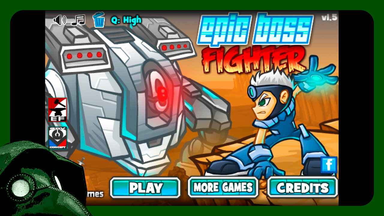 Epic Boss Fighter [Full Game - No Commentary]