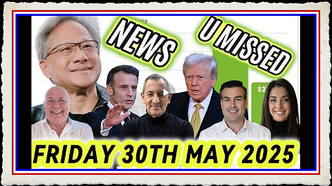 CHARLIE WARD DAILY NEWS WITH CHARLIE WARD WARREN THORNTON FRIDAY 30TH MAY 2025