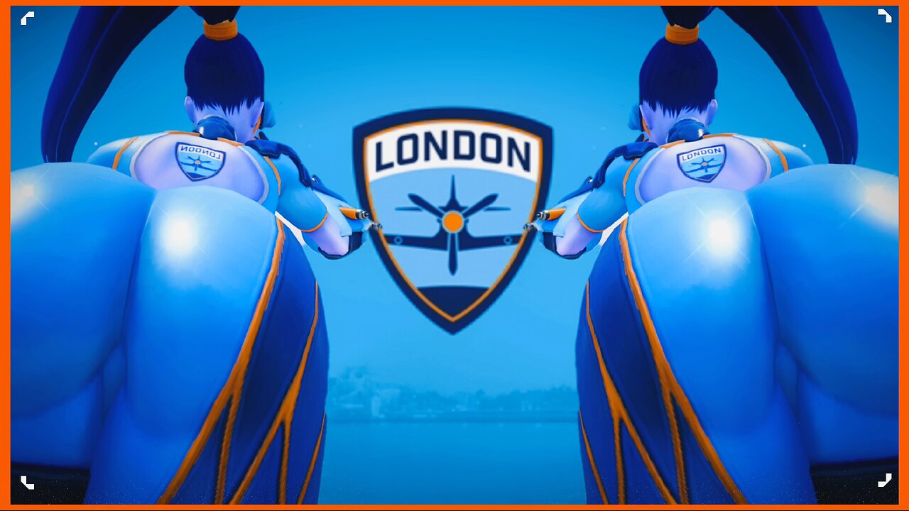 🧡Pictures of London Spitfire Widowmaker Thick Booty in Game | Overwatch 2 (18+)💙