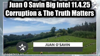 Juan O'Savin: Trump Issues DIRE WARNING Nov.4, 2025