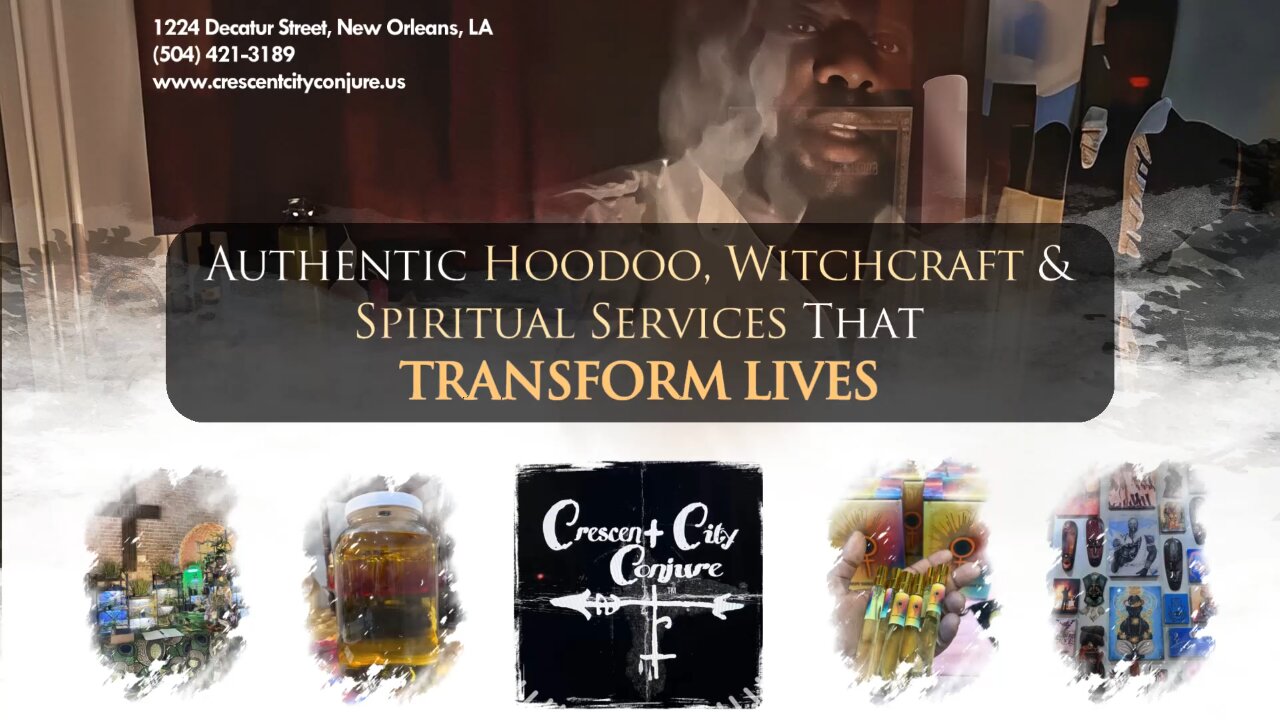 Crescent City Conjure | Authentic Hoodoo, Witchcraft & Spiritual Services That Transform Lives