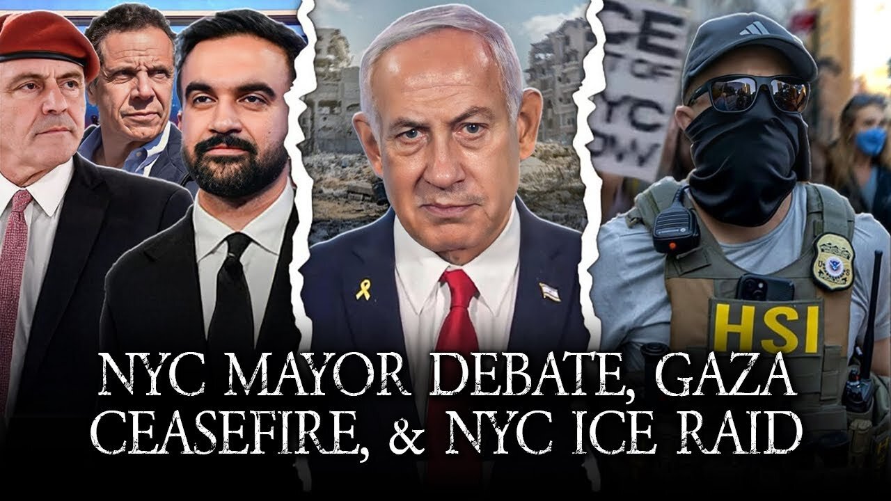 NYC Mayor Debate, Gaza Ceasefire, ICE Raids NYC, Illegal Alien truck Driver Kills 3 And MORE!