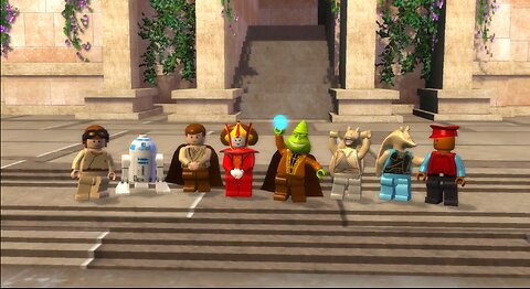 LEGO Star Wars: The Complete Saga Playthrough Part 35 - The Phantom Menace - Super Story