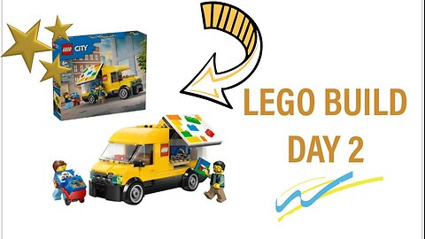 Building a LEGO Version of the Lego Van Day 2 || Build Your Own City with LEGO