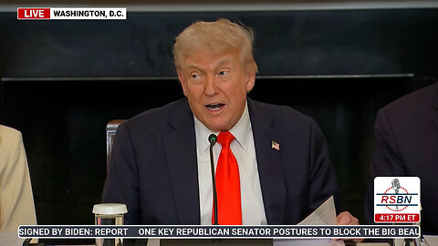 FULL SPEECH: President Trump Holds Roundtable with The Fraternal Order of Police - 6/5/24