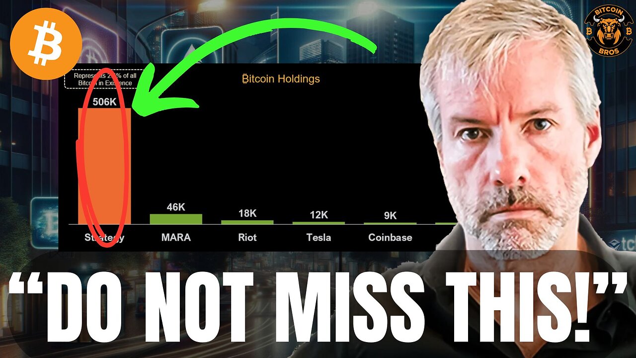 "Buy $MSTR & Bitcoin Before It's Too Late..." - Michael Saylor News