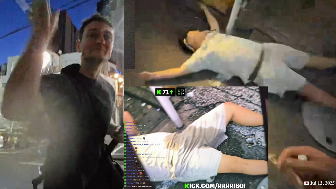 Kick Streamer BabyHaze69 KNOCKED OUT Old Man Steals His Phone & Runs