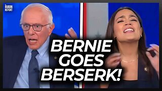 Bernie & AOC Both Have A Meltdown After Host Calmly Asks This Simple Question