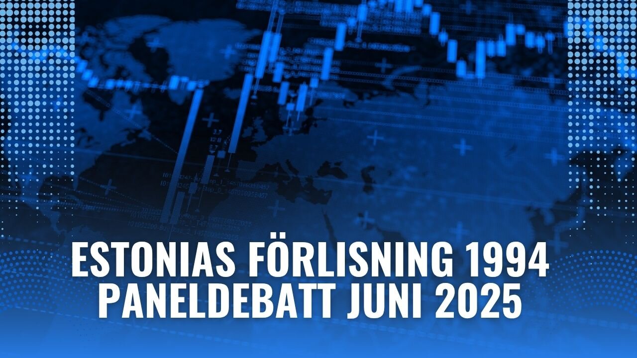 Estonias förlisning år 1994. Paneldebatt juni 2025