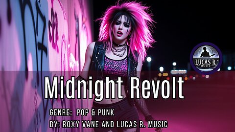 Roxy Vane - Midnight Revolt | Punk Rock Rebellion ft. Lucas R. Music