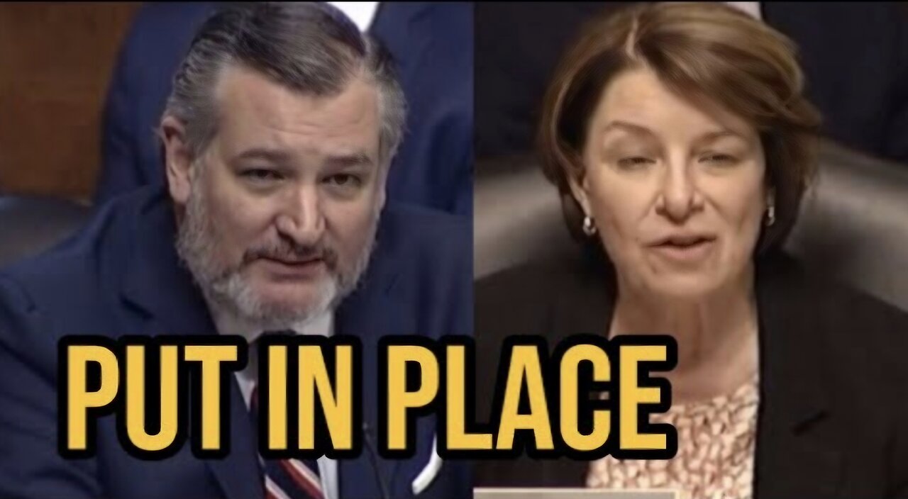 Senator Klobuchar shuts up Ted Cruz for projecting Trump as victim of conspiracy