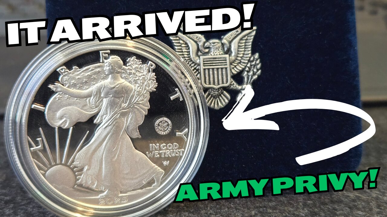 Unboxing the 250th Anniversary US Army Silver Eagle Proof Coin!