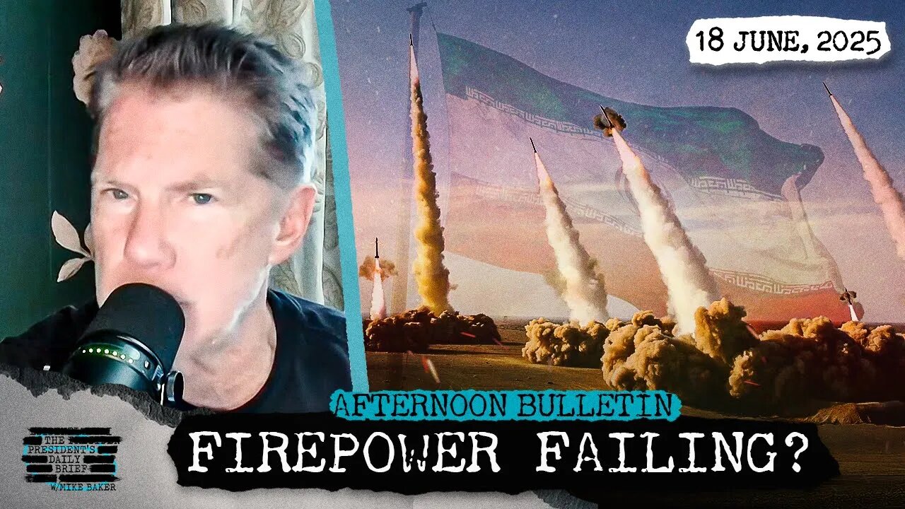 Why Iran’s Firepower Is Rapidly Fizzling Out & A Border Milestone