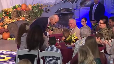 "President Biden Questions Little Girl's Age, Asks If She's 17"