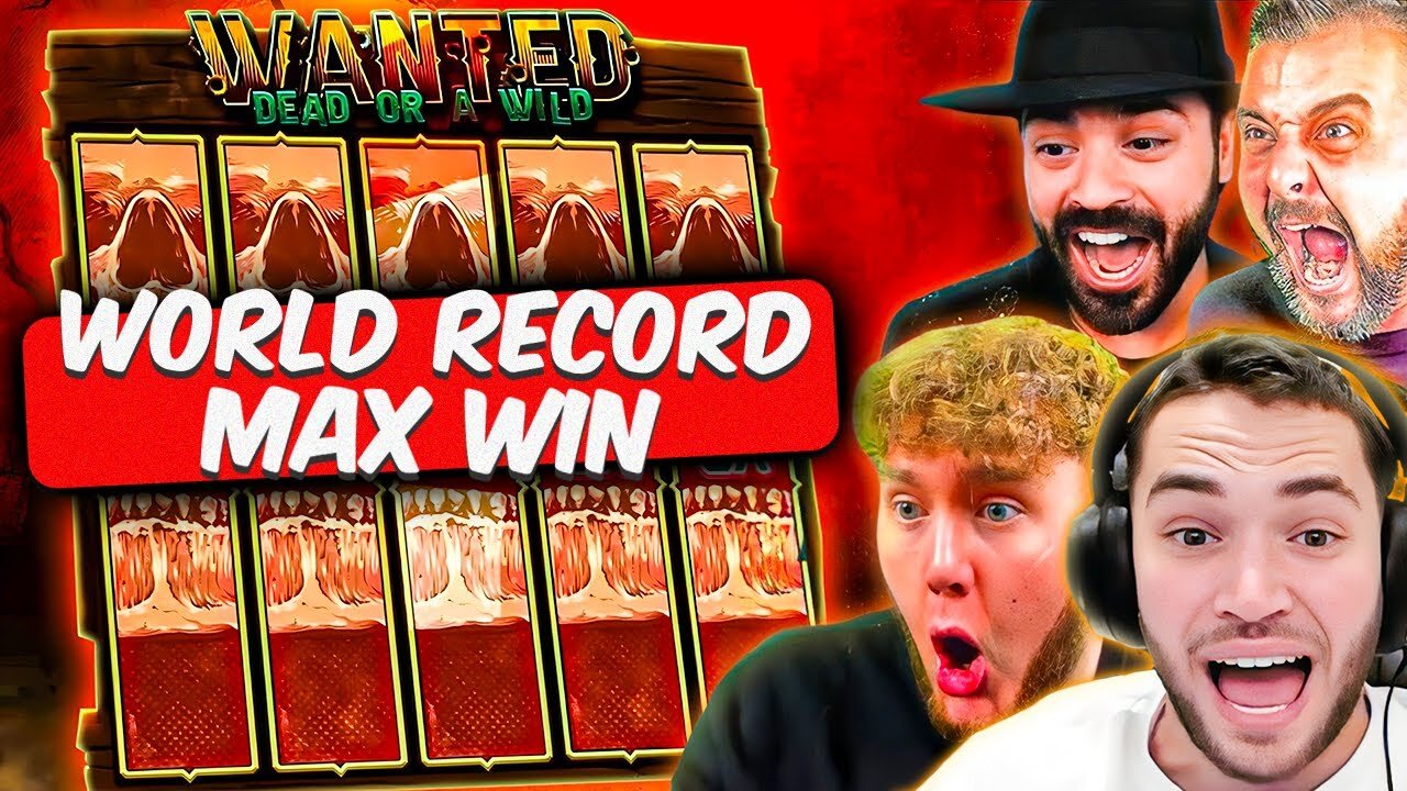 WANTED DEAD OR A WILD MAX WIN: WORLD RECORD BIG WINS (Roshtein, Adin Ross, Foss, Classy Beef, M0eTV)