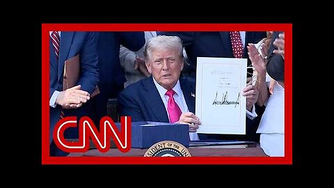 Trump signs megabill into law during July 4th ceremony