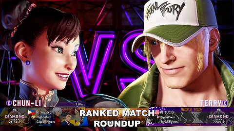 Kuya Kalbo SF6 Ranked Match Roundup. Chun Li 4 star Diamond Rank [Hori Fight Stick]